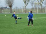 S.K.N.W.K. JO10-1 - FC De Westhoek '20 JO10-2 (competitie) seizoen 2021-2022 (voorjaar - 4e fase)) (46/145)